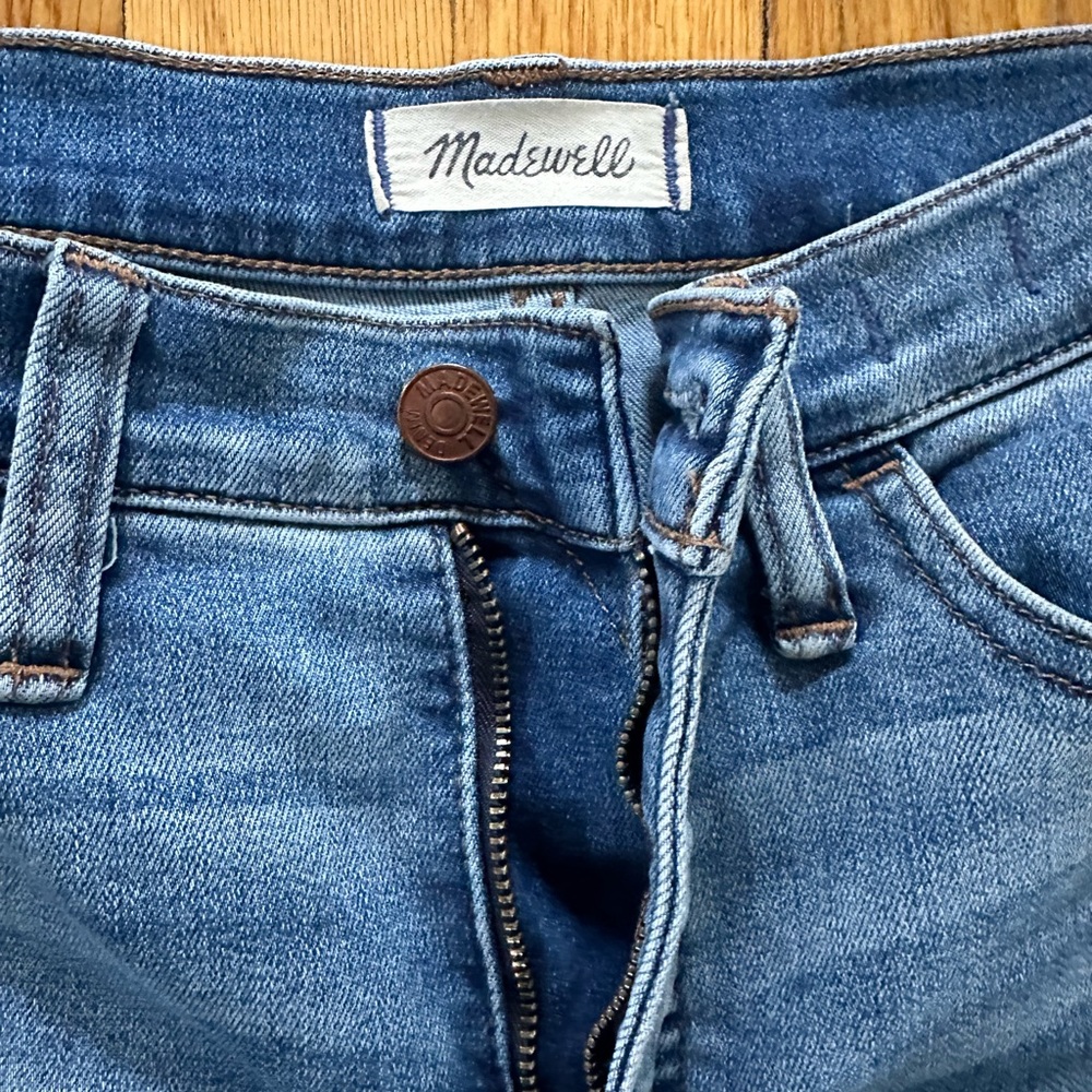 10’ Roadtripper vinton wash, high waisted Madewell Jeans